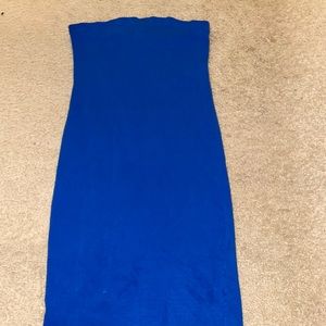 Tube top dress
